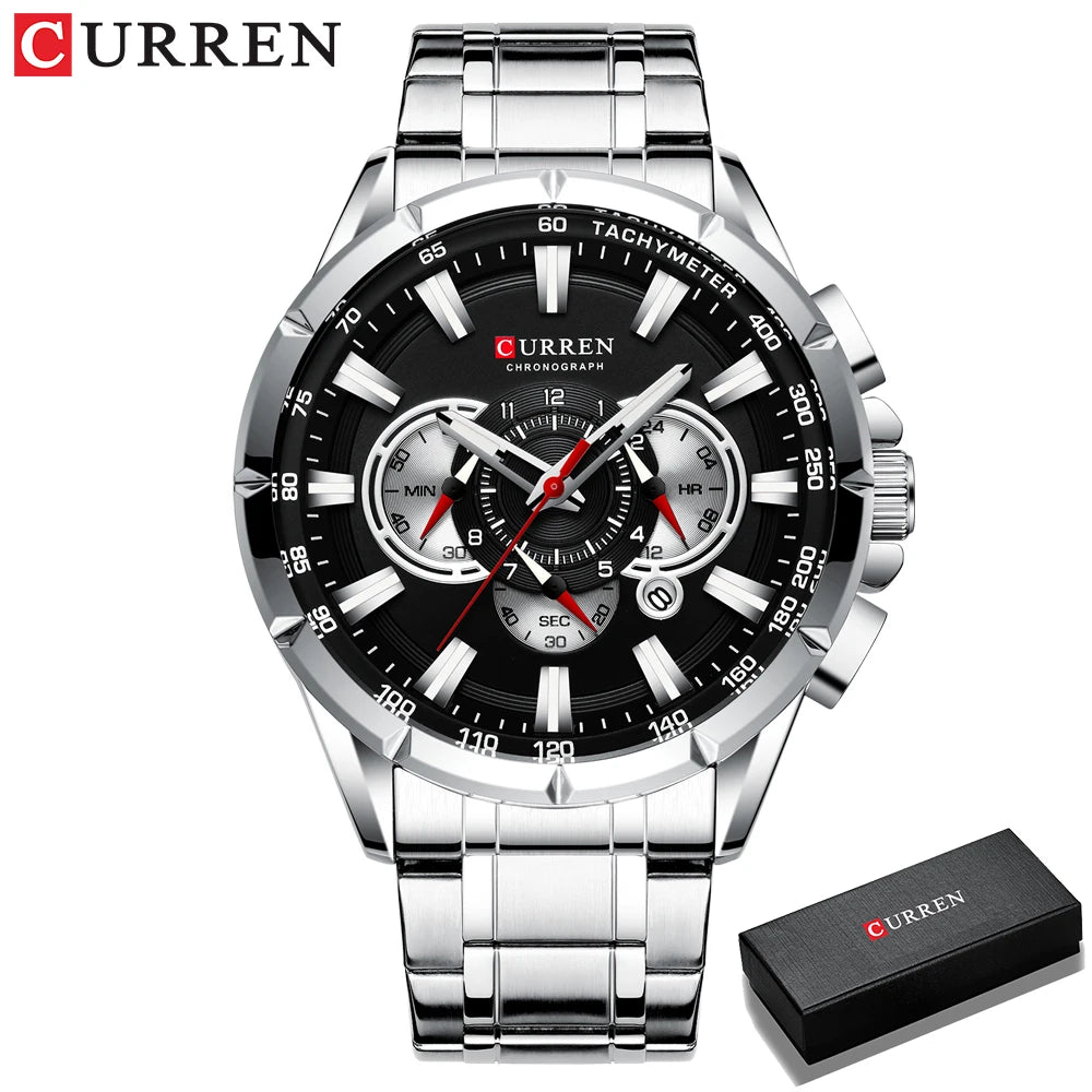 Reloj CURREN Casual Sport Chronograph: Estilo, Precisión y Funcionalidad