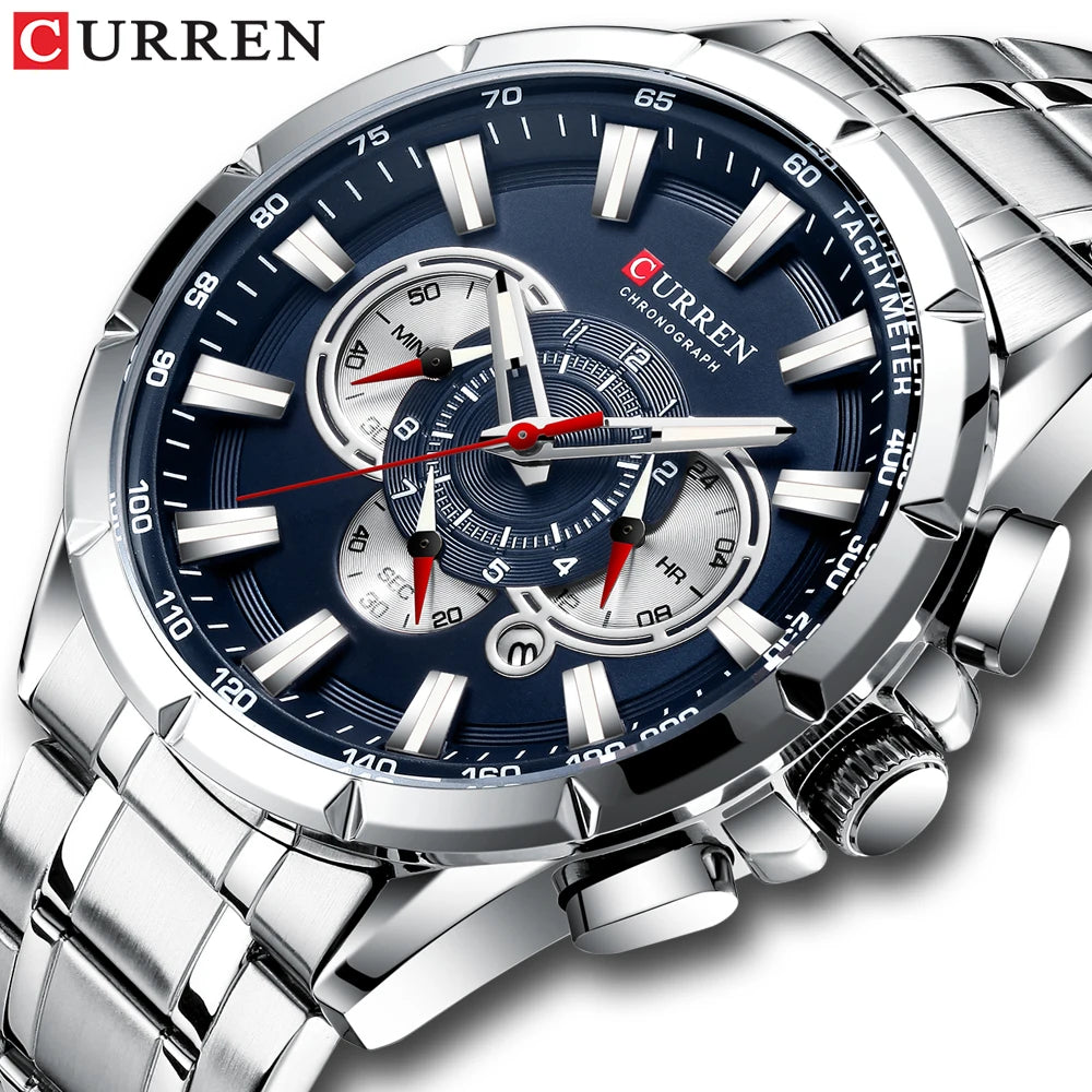 Reloj CURREN Casual Sport Chronograph: Estilo, Precisión y Funcionalidad