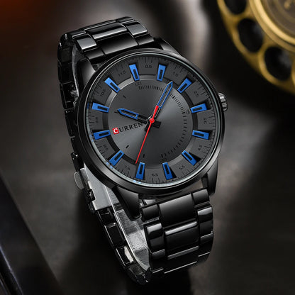 Reloj CURREN 8406: Elegancia Sencilla para el Hombre Moderno