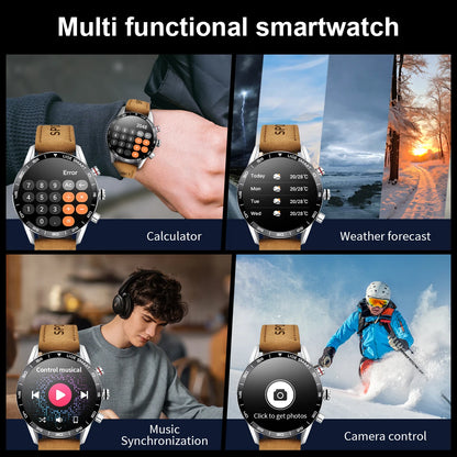 LIGE Smartwatch Militar con GPS y Pantalla AMOLED HD – Tecnología y Estilo en tu Muñeca