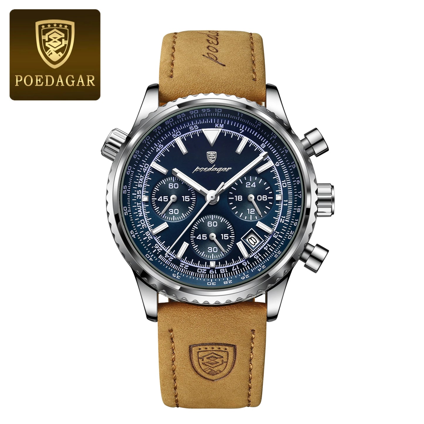 Reloj POEDAGAR 960-A: Estilo Casual y Funcionalidad Avanzada