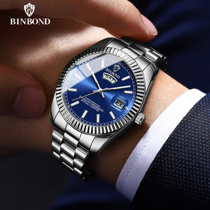 Reloj BINBOND: Elegancia y Precisión para el Hombre Moderno