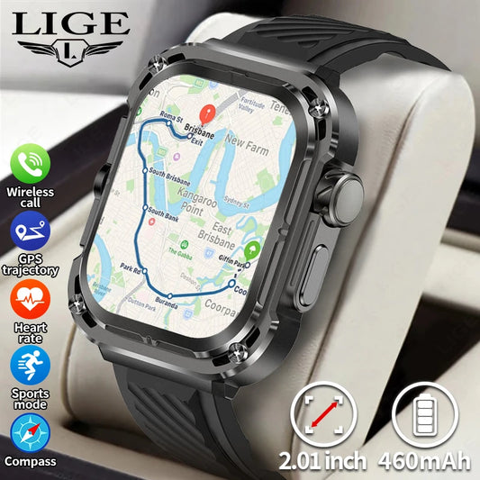 LIGE GPS Smartwatch – Rendimiento y Precisión para tu Aventura